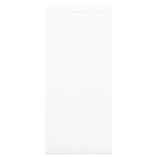 vidaXL Liukuovikaappi valkoinen 90x40x90 cm ter&auml;s