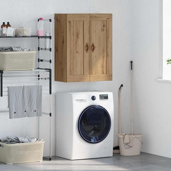 vidaXL Sein&auml;kaappi Artisan tammi 69,5 x 34 x 90 cm Tekninen puu