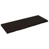 vidaXL Kylpyhuoneen ty&ouml;taso t.ruskea 160x60x(2-6)cm k&auml;sitelty t&auml;yspuu