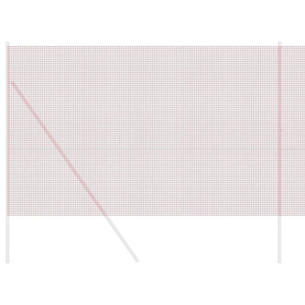 vidaXL Hitsattu lankaa Punainen 1.5 x 25 m