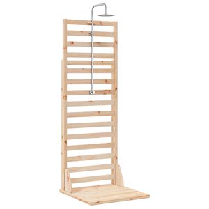 vidaXL Ulko-suihku 225 cm T&auml;ysi m&auml;nty ja ruostumaton ter&auml;s