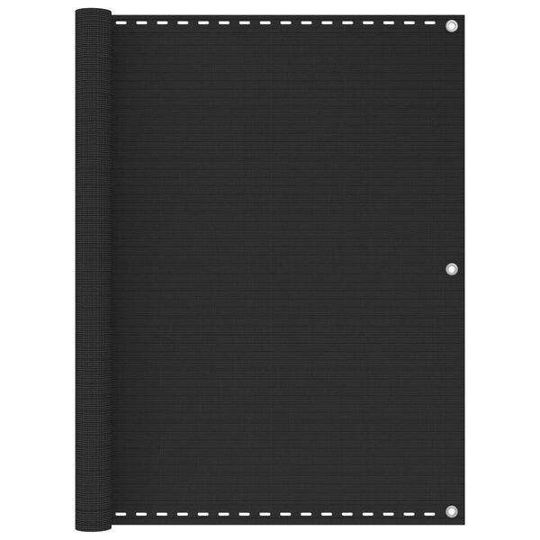 vidaXL Parvekkeen suoja antrasiitti 120x600 cm HDPE