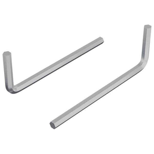 vidaXL Kuusioavain 2 pcs Hopea 32 x 86 mm Ter&auml;s