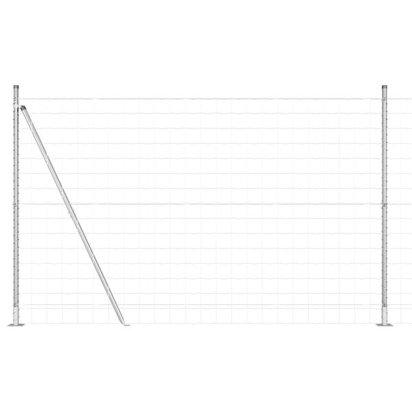 vidaXL Aita ja Tuki Hopea 1,4 x 10 m Ter&auml;s