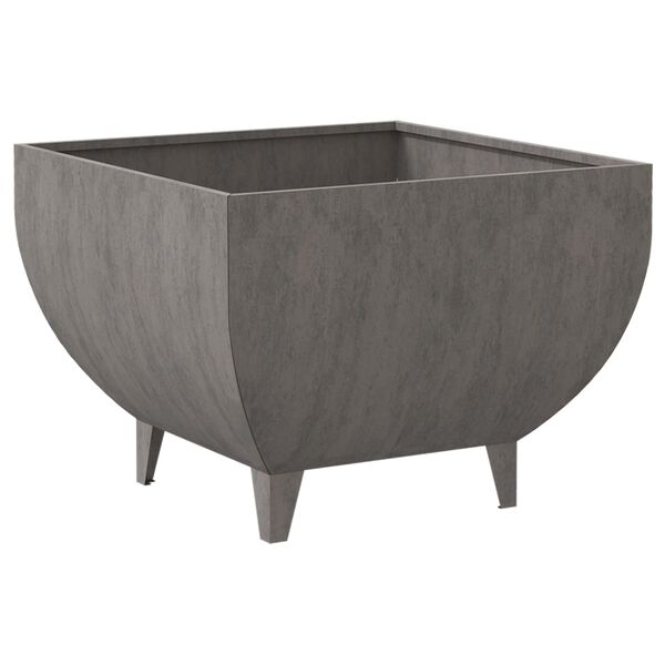 vidaXL Tulimalja 50x50x37 cm corten ter&auml;s