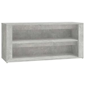 vidaXL Kenk&auml;teline betoninharmaa 100x35x45 cm tekninen puu