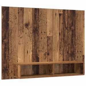 vidaXL TV-tasosetti Artisan tammi 120 x 23,5 x 90 cm Tekninen puu