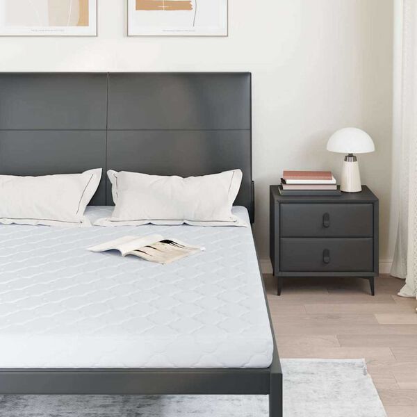 vidaXL Patja Valkoinen 140 x 200 cm PU Vaahdo