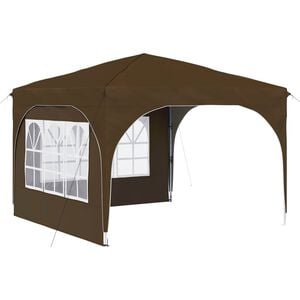 vidaXL Pop-up Juhlateltta 290 x 290 x 245 cm Taupe