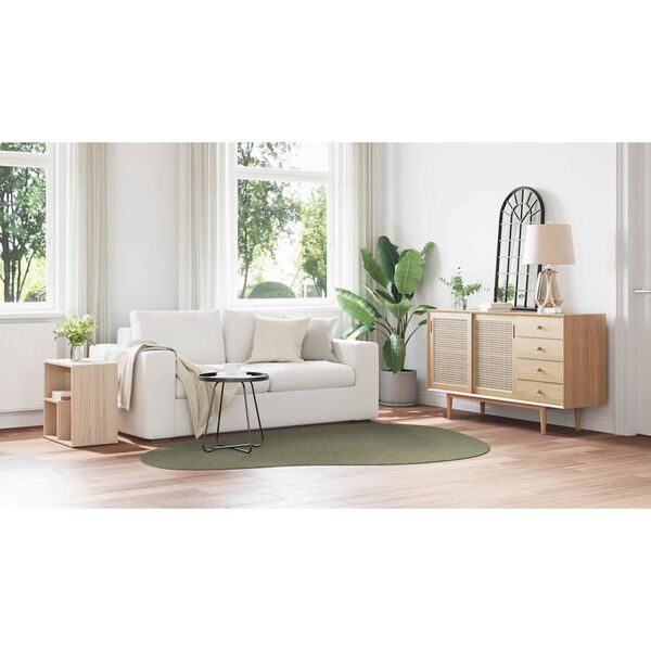 vidaXL Alue matot HUARTE Mets&auml;nvihre&auml; 160 x 230 cm Polyesteri