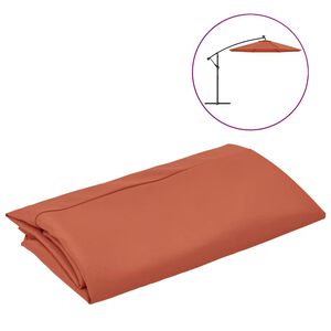 vidaXL Aurinkovarjon vaihtokangas terrakotta 300 cm