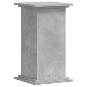 vidaXL Kasviteline Betoninharmaa 33 x 33 x 60 cm Tekninen puu