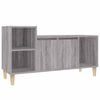 vidaXL TV-taso harmaa Sonoma 100x35x55 cm tekninen puu