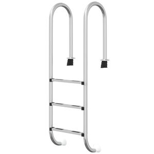 vidaXL Uima-allastikkaat 54x38x158 cm 304 ruostumaton ter&auml;s