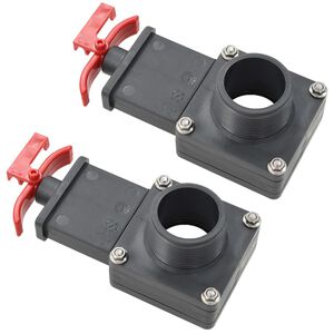 vidaXL Uima-altaan porttiventtiili 2 kpl 1,5"
