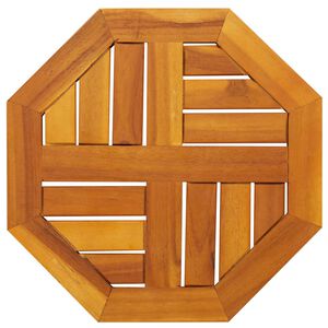 vidaXL P&ouml;yt&auml;levy 40x40x2 cm Kahdeksankulmainen massiivipuu akaasia
