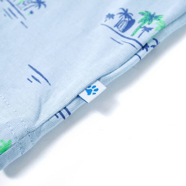 Lasten T-paita vaaleansininen 116