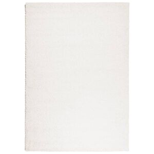 vidaXL P&ouml;rr&ouml;matto PAMPLONA korkeanukka moderni kerma 140x200 cm