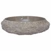 vidaXL Pesuallas harmaa &Oslash;40x12 cm marmori
