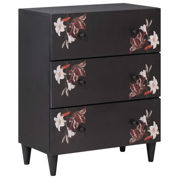 vidaXL S&auml;ilytyskaapit Moniv&auml;rinen 60 x 33,5 x 75 cm Kiinte&auml; mango puu