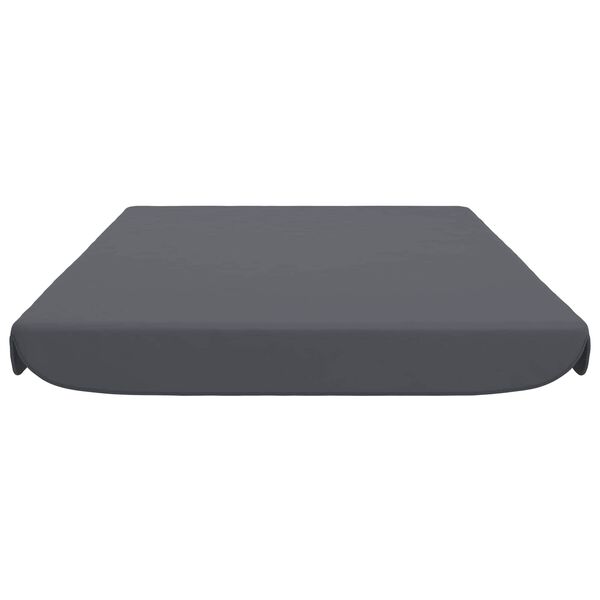 vidaXL Aurinkovarjo Antrasiitti 192 x 147 x 20 cm kangas