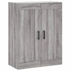 vidaXL Sein&auml;kiinnitett&auml;v&auml; kaappi harm Sonoma 69,5x34x90cm tekninen puu