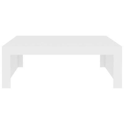 vidaXL Sohvapöytä valkoinen 100x100x35 cm lastulevy