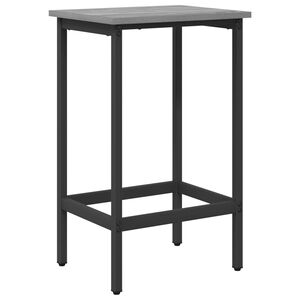 vidaXL Baarijakkara Harmaa Sonoma 40 x 32 x 64 cm Tekninen puu
