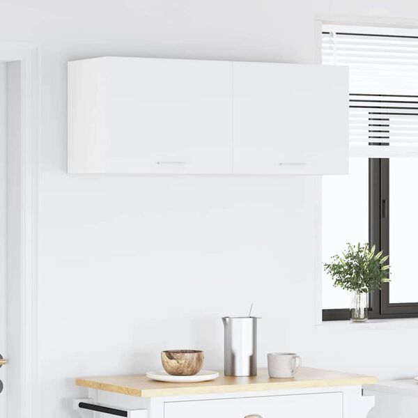 vidaXL Henkarikaappi 2 pcs Valkoinen 50 x 31 x 40 cm Tekninen puu