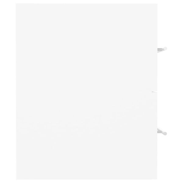 vidaXL Allaskaappi valkoinen 41x38,5x48 cm tekninen puu