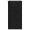 vidaXL Sivupöytä Musta tammi. 50 x 26 x 50 cm Tekninen puu