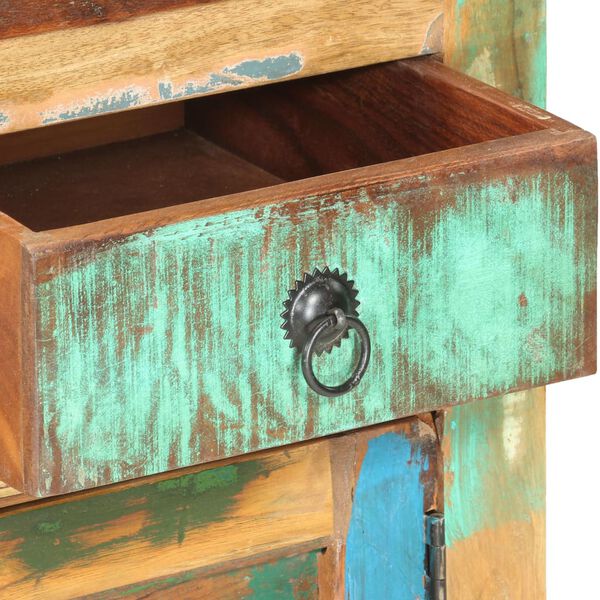 vidaXL Senkki 70x35x65 cm t&auml;ysi kierr&auml;tetty puu