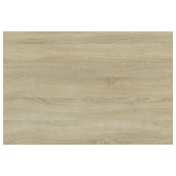 vidaXL Kirjahyllytasot 8 kpl Sonoma tammi 60x40x1,5 cm lastulevy
