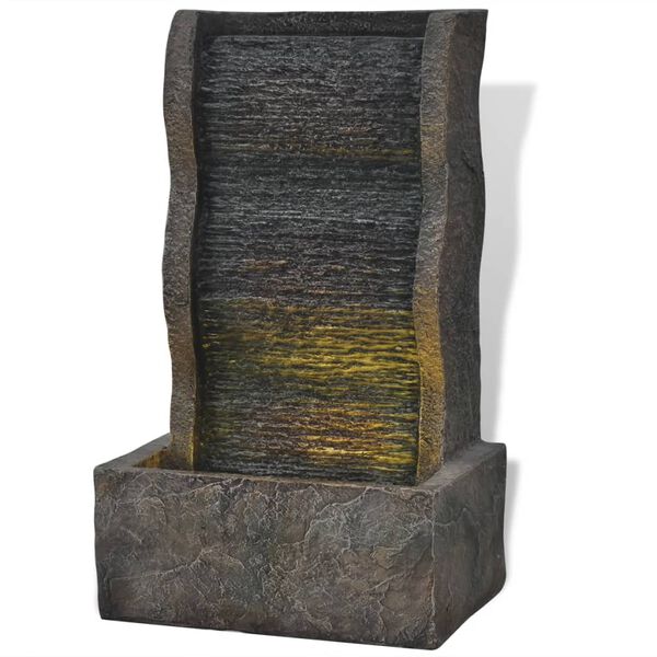 vidaXL Sis&auml;tilojen Suihkul&auml;hde LED Valo Hartsiyhdiste