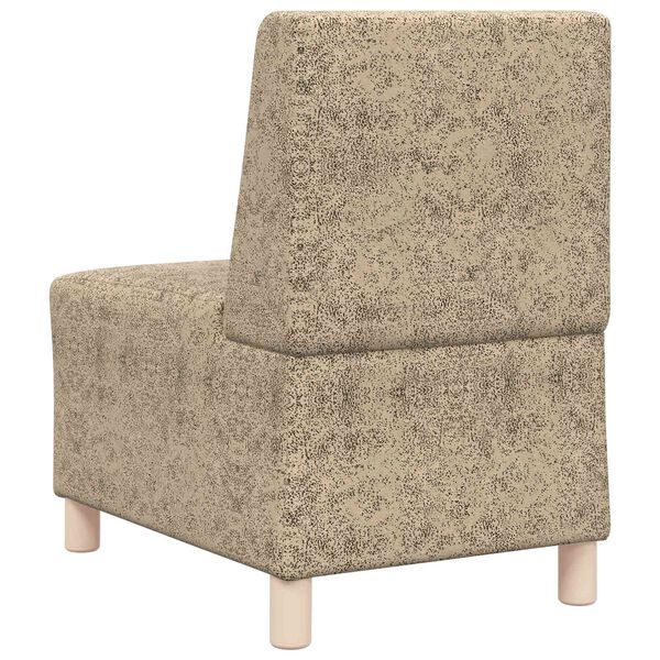 vidaXL | Sofigallerian tuoli | Vaaleanharmaa 55 x 74 x 82 cm Tekonahka