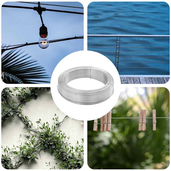 vidaXL Aidan kiinnityslanka 250 m 1,4 mm ter&auml;s