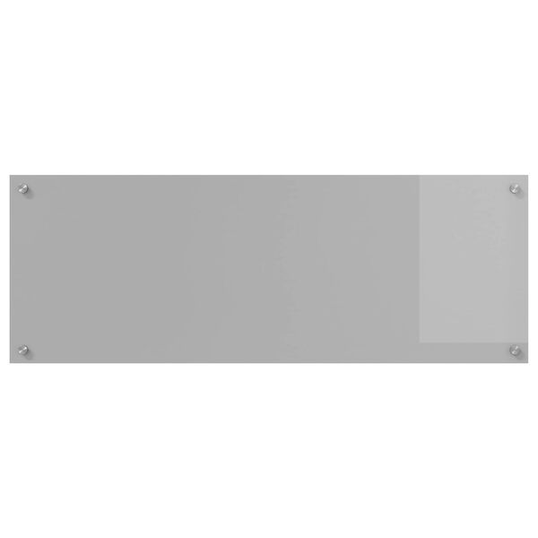 vidaXL Keitti&ouml;n suojapaneeli Vaaleanharmaa 110 x 40 x 0,6 cm