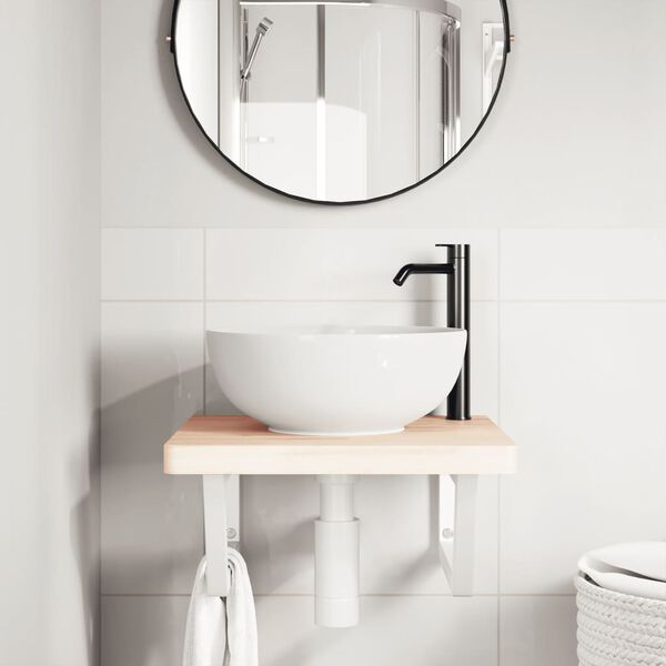 vidaXL Pesuallashylly sein&auml;lle ter&auml;s ja t&auml;ysi py&ouml;kki