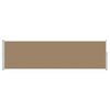 vidaXL K&auml;yt&auml;v&auml;verho Taupe 300 x 120 cm Polyesteri