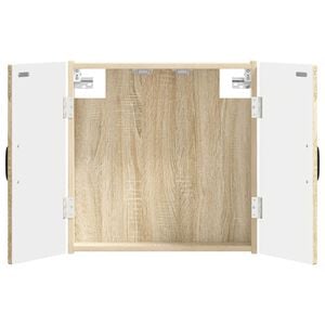 vidaXL Dartboard-kaappi HAARLEM Sonoma-tammi 52,5 x 10,5 x 53,5 cm