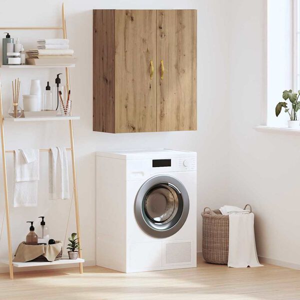 vidaXL Sein&auml;kaappi Artisan tammi 69,5 x 34 x 90 cm Tekninen puu