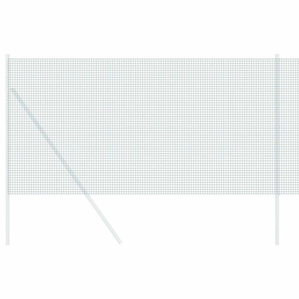 vidaXL Hitsattu lankaa Vihreä 1.4 x 25 m Teräs