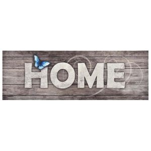 vidaXL Keitti&ouml;n pest&auml;v&auml; lattiamatto Home 60x300 cm