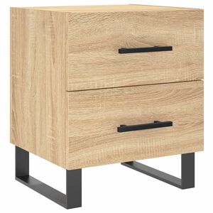 vidaXL Y&ouml;p&ouml;yt&auml; Sonoma-tammi 40x35x47,5 cm tekninen puu