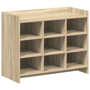 vidaXL Kenk&auml;kaappi Sonoma-tammi 85 x 39,5 x 70 cm Tekninen puu