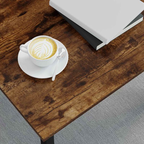 vidaXL Sohvap&ouml;yt&auml; Savupuu 40 x 40 x 36 cm Tekninen puu