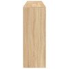 vidaXL Senkki LED-valoilla Sonoma-tammi 162x37x100 cm