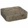 vidaXL Pesuallas harmaa 40x40x10 cm marmori