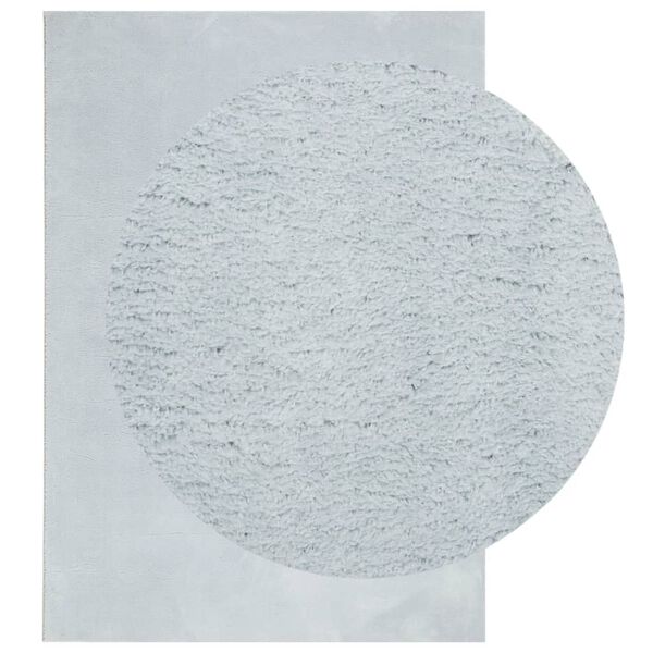 vidaXL Matto HUARTE lyhytnukkainen ja pestävä sininen 160x230 cm