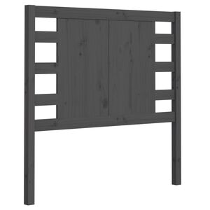 vidaXL S&auml;ngynp&auml;&auml;ty harmaa 106x4x100 cm t&auml;ysi m&auml;nty